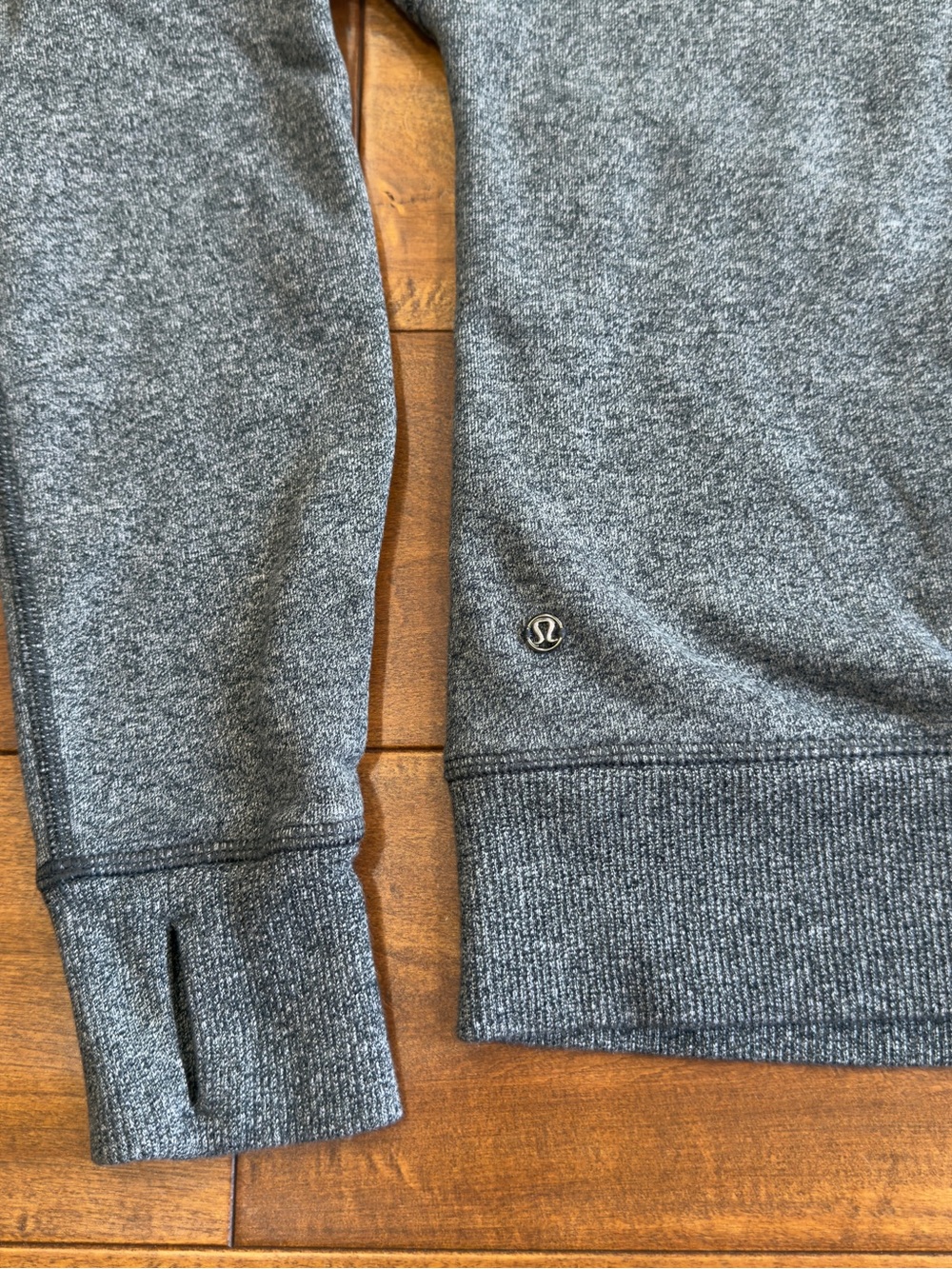 Lululemon Scuba Oversized Funnel Neck Full Zip Jacket Grey Heathered Size S - Picture 10 of 15